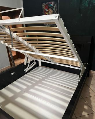 Letto mateimoniale contenitore