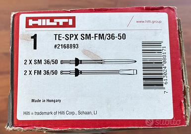 Set Scalpelli Hilti TE-SPX SM-FM/36-50