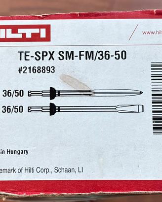 Set Scalpelli Hilti TE-SPX SM-FM/36-50