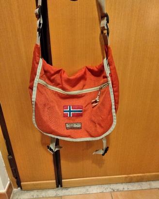 Borsa Napapijri Geographic color arancione 