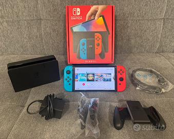 Nintendo Switch Oled come nuova+ The Witcher 3