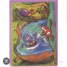 3 Puzzle Kinder Sorpresa k01 115 k01 110 k012 108