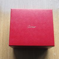 SCATOLA VUOTA+GARANZIA E MAGLIE X OROLOGIO CARTIER