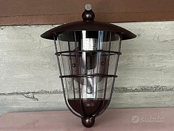 N. 3 LAMPADE STILE DECO' da parete esterna NUOVE