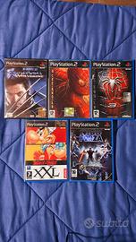 Giochi PS2 SpiderMan 2,3-Wolverine-Obelix-Star War