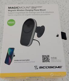 Supporto magnetico e ricarica wireless smartphone 