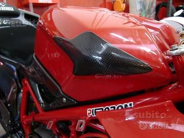 Kit paraserbatoio Ducati 1198 S Corse carbonio