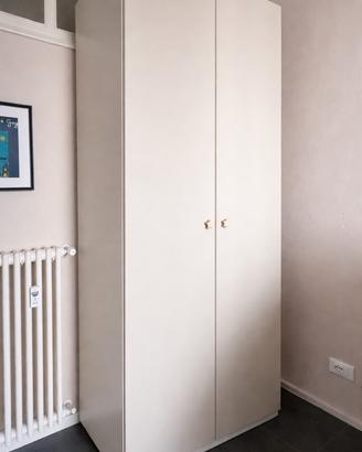 Armadio Ikea a 2 ante - bianco e tortora