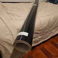 PELLICOLA WRAP NERO SATINATO