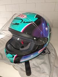 casco nuovo Shoei nxr2 Hatsune Miku tg L