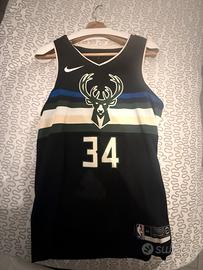 Canotta Nba Giannis Antetokounmpo Bucks originale