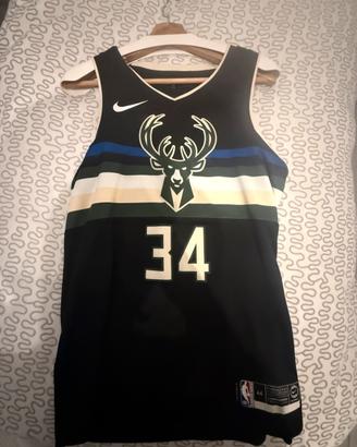 Canotta Nba Giannis Antetokounmpo Bucks originale