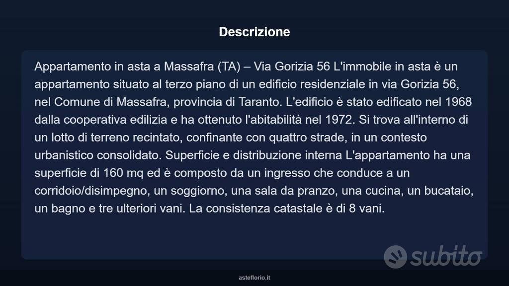 Appartamento – Massafra, Taranto - Vista 4
