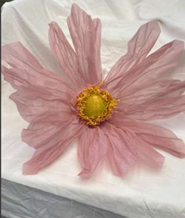 Fiori decorativi rosa per eventi e allestimenti