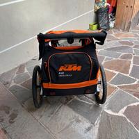 Carrello rimorchio bici Ktm