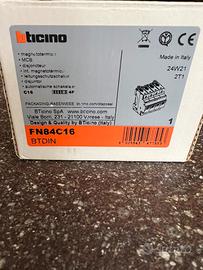 InterruttoreMagnetotermico c16  4p bticino FN84C16