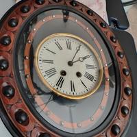 Orologio antico a pendolo occhio di bue