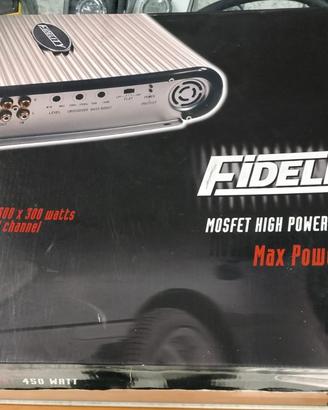 Amplificatore auto Fidelity FA0300 450w