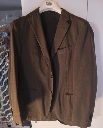 giacca lardini 48 m verde elegante