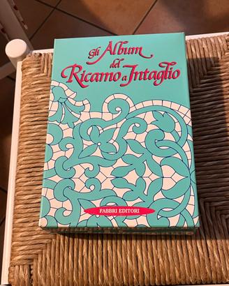 FABBRI, raccolta di schemi x ricamo ad intaglio