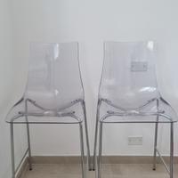 Sgabelli plexiglas trasparente