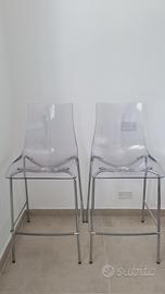Sgabelli plexiglas trasparente