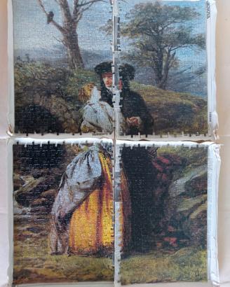 Puzzle 1000 pezzi - dipinto “Pont d’Amore