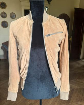 Giacca zen camoscio tg.42 donna