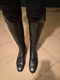 Stivali equitazione uomo in pelle