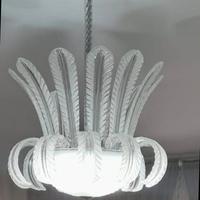 Lampadario di Murano a foglia  anni ’40/’50