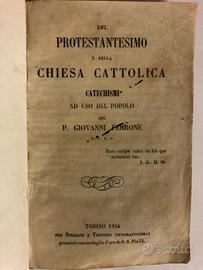 Giovanni Perrone - Catechismi (Torino 1854)