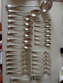 Set di 27 posate dri Fratelli Broggi anni 60