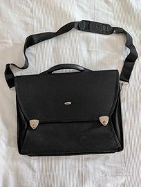 Valigetta portadocumenti nera 3 scomparti