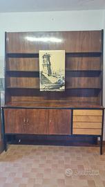 Madia bar-libreria anni '50 - modernariato vintage