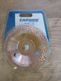 Disco abrasivo in Carburo di Tungsteno