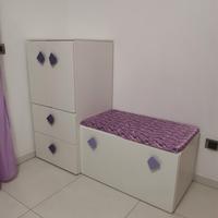 Armadio e cassapanca giochi IKEA Smastad/Platsa