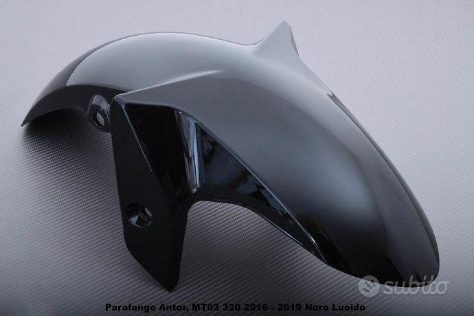 Parafango Anteriore Per Yamaha YZF R6 2005 – Nero Lucido, Ricambio Compatibile