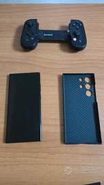 S23 Ultra 512gb + Joypad Backbone + Cover aramidic