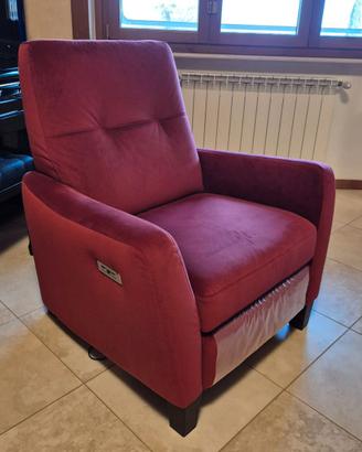 Poltrona elettrica reclinabile Divani & Divani