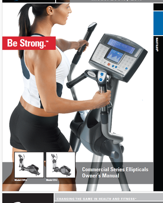 ELLITTICA PROFESSIONALE NAUTILUS E916