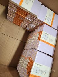 55 pacchi da 3 agendine moleskine cahiers 9x14