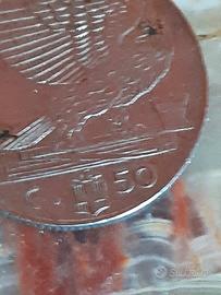 Moneta da 50 centesimi del Regno d'Italia