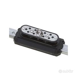 Carrello con puleggia di rinvio + rotaia 25 mm