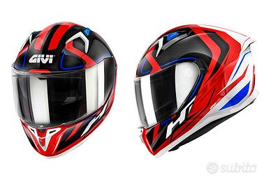 CASCO INTEGRALE MOTO GIVI 50.8 RACER ROSSO BLU