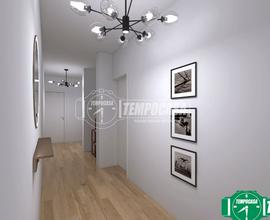 LUMINOSO QUADRILOCALE TRIPLA ESPOSIONE CON BOX AUT