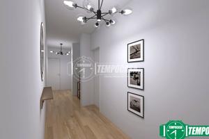 LUMINOSO QUADRILOCALE TRIPLA ESPOSIONE CON BOX AUT