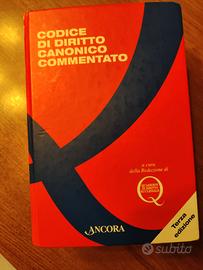 codice diritto canonico commentato