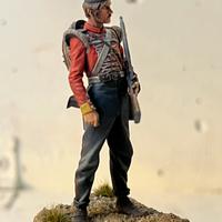 Soldatino inglese dipinto 54 mm