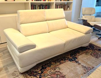 Divano vera pelle bruma