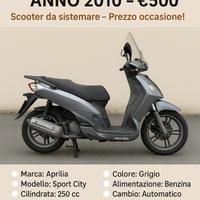 Aprilia Sportcity 250 - 2010